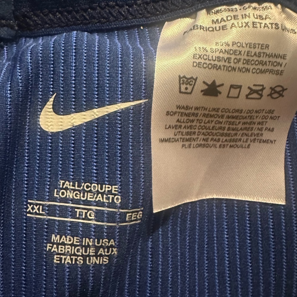New Nike Pro Elite Olympic Racing Tights Running Pants AO8496-000 Blue Size - Picture 7 of 8